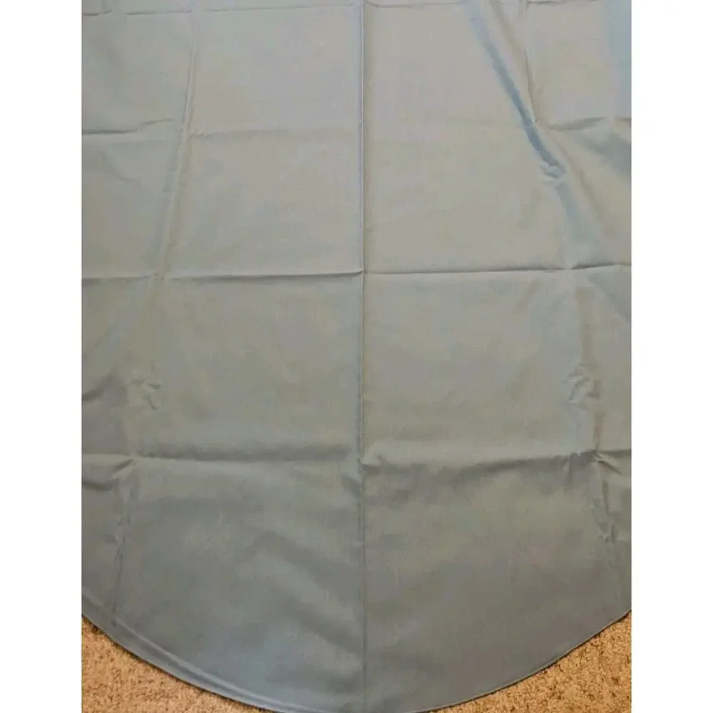 Blue Oval Tablecloth Classic Dining Kitchen‎ Table Minimalist Home Decor 57